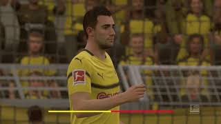 FIFA 19 Oynanışı Bor Dortmund vs FC Bayern [upl. by Nollid]