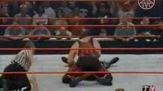 Kane Tombstone Piledriver On Test WWEWWF [upl. by Eeralav]