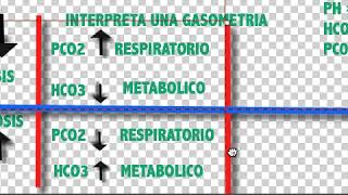 INTERPRETA GASOMETRIA EN 3 MINUTOS [upl. by Lancey]