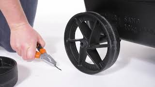 HOW TO REPAIR B500 BOX BACK WHEEL  8642884 [upl. by Cacilia643]