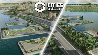 I Built a THRIVING Waterfront in Cities Skylines 2 [upl. by Evette]