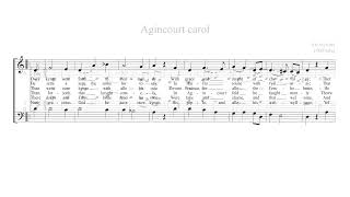 Agincourt Carol  Sopran  Alt [upl. by Nommad]