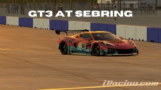 iRacing Corvette GT3 Sebring [upl. by Neleag]