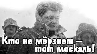 Порошенко пообещал лично мёрзнуть вместе с Украиной [upl. by Ilenna895]