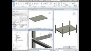 Revit Structure 2014  Concrete Join Order [upl. by Haidabej]