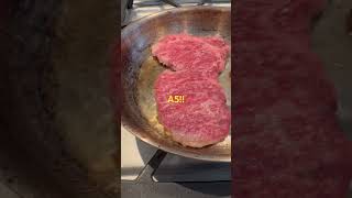 Wagyu steak A5 a5 wagyua5 rare ￼ [upl. by Ikkela]