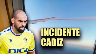 Aterrizaje de Emergencia del Avión del Equipo de Futbol Cadiz [upl. by Ethben]