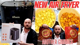 NEW AIR FRYER  Ultenic K10  Food Review  HULA HOOPS Potato Shapes  BBQ BEEF and ORIGINAL SALTY [upl. by Hardman]