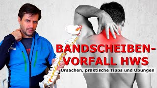 Bandscheibenvorfall HWS  Ursachen praktische Tipps und Übungen [upl. by Vardon]