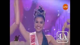 Winwyn Marquez Crowning Moment at Reina Hispanoamericana 2017 Coronation Night [upl. by Yekram]