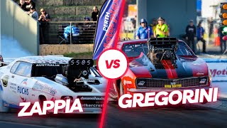 Zappia vs L Gregorini Sydney Dragway Nitro Champs May 2023 InCar Video [upl. by Fates]