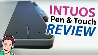 Wacon INTUOS PEN AND TOUCH CTH 480 Small  Review [upl. by Reham385]