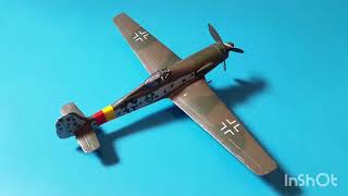 Reupload Willi Reschkes Focke Wulf Ta 152H1 RevellFrog 172 [upl. by Mallon]