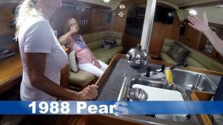 12 P39 Pearson Sailboat Tour [upl. by Rabin227]