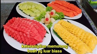 CARA MEMOTONG BUAH  MACAM MACAM POTONGAN BUAH  IDE KREATIF MEMOTONG BUAH [upl. by Osyth]