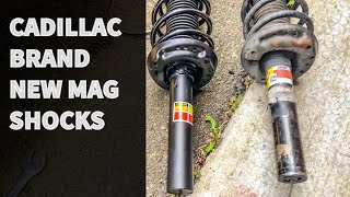 Cadillac XTS Front Magnetic Strut Replacement  All About Carz  Fix  AllAboutCarz [upl. by Yerga530]