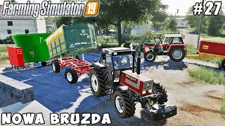 Spraying herbicide cow care production TMR  Nowa Bruzda  Farming simulator 19  Timelapse 27 [upl. by Nylrahs]