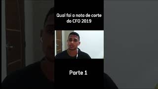 Qual foi a nota de corte do CFOPMBA parte 1 [upl. by Adgam]