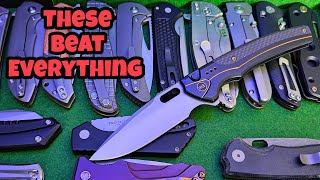 Top 15 FAVORITE Knives Ranked [upl. by Edras]