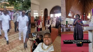 Listen To Cubana Chief Priest amp Senator Uche Ekwunife Speech At Obi Cubana Mother Service of Songs [upl. by Chemaram387]