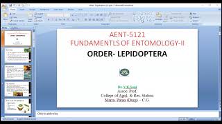 ORDER LEPIDOPTERA amp ITS IMPORTANT FAMILIES [upl. by Schuster]