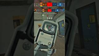 1v5 siege clip  edit r6 siege rainbowsixsiege fyp shorts fps goodaim [upl. by Aissilem]