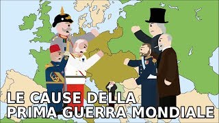 Le cause della PRIMA GUERRA MONDIALE 19141918 [upl. by Anitneuq]