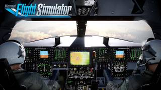 STEALTH BOMBER  Top Mach Studios B2A quotSpiritquot  4K Full Flight Review  Microsoft Flight Simulator [upl. by Moraj]