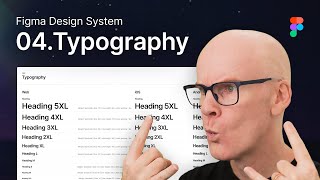 Figma Design System 04 Typography [upl. by Haynor]