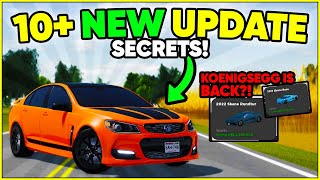 10 NEW SECRETS and HIDDEN FEATURES in the NEW GREENVILLE UPDATE  Greenville Roblox [upl. by Ardnekan]