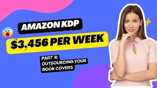 How To Make Money Online With Amazon KDP 2024  How To Create Coloring Books Part 8 Book Covers [upl. by Aowda]