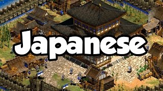 Japanese Overview AoE2 [upl. by Ymorej]