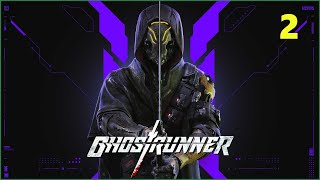 2 Ghostrunner👻 walkthrough ghostrunner gameplay [upl. by Sikras]