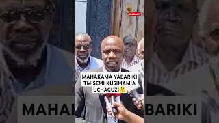 🥴MAHAKAMA YABARIKI TAMISEMI KUSIMAMIA UCHAGUZI🤔🔥 shortsvideo globaltv viralvideo trending [upl. by Elylrac]