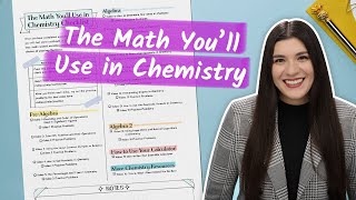 The Math Youll Use in Chemistry [upl. by Gluck]