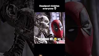 Deadpool violationmarveldeadpoolshortsshortsfeed [upl. by Eixel]