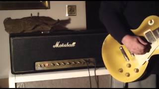 1966 Marshall JTM45100 Gibson Les Paul [upl. by Allyn]