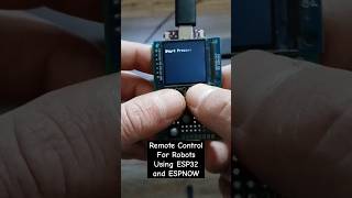 Remote Control for my Robotics Projects esp32 arduino robotics [upl. by Nilra]