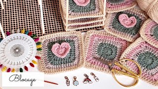 Comment bloquer un travail au crochet  🧶 Tuto pas à pas [upl. by Anoyet684]