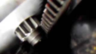 Video du demarreur en fonctionnement et vue sur le volant moteur voilé SBC 383 FULL FORGED [upl. by Belac]