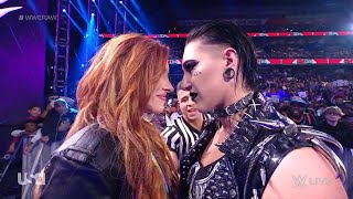 Rhea Ripley comes face to face with Becky Lynch  WWE RAW December 5 2022 [upl. by Yud718]