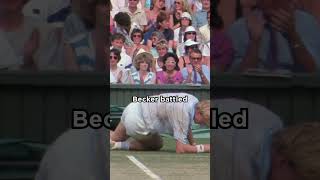 Boris Becker Dazzles and Dives His Way Into Wimbledon History Books shorts [upl. by Adnauqahs]