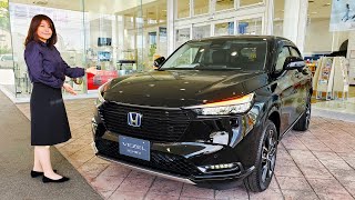 2022 New Honda HRV BLACK eHEV  Exterior amp InteriorVEZEL [upl. by Roberson]