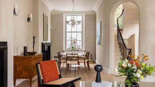 Exquisite Kensington House for sale with bespoke stone staircase [upl. by Busey]