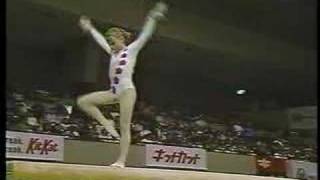 Tatyana Groshkova BB 1989 Chunichi Cup AA [upl. by Ardiedak758]