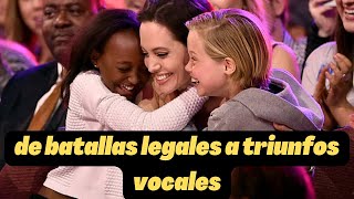 La transformación de Angelina Jolie de batallas legales a triunfos vocales [upl. by Eenahc465]