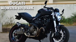 Ducati Monster 821 Dark  Quick Ride [upl. by Derag]