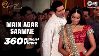 Main Agar Saamne  Raaz  Dino Morea  Bipasha Basu  Abhijeet amp Alka Yagnik  Hindi Hit Songs [upl. by Eened819]