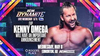 AEW Dynamite Livestream 5824 Kenny makes a special announcement amp Copleand defends against a KIng [upl. by Airad191]