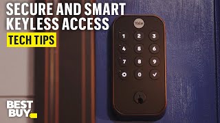 Unique Codes and Auto Unlock with the Yale Assure Lock 2 Keypad with WiFi – Tech Tips from Best Buy [upl. by Enawd989]